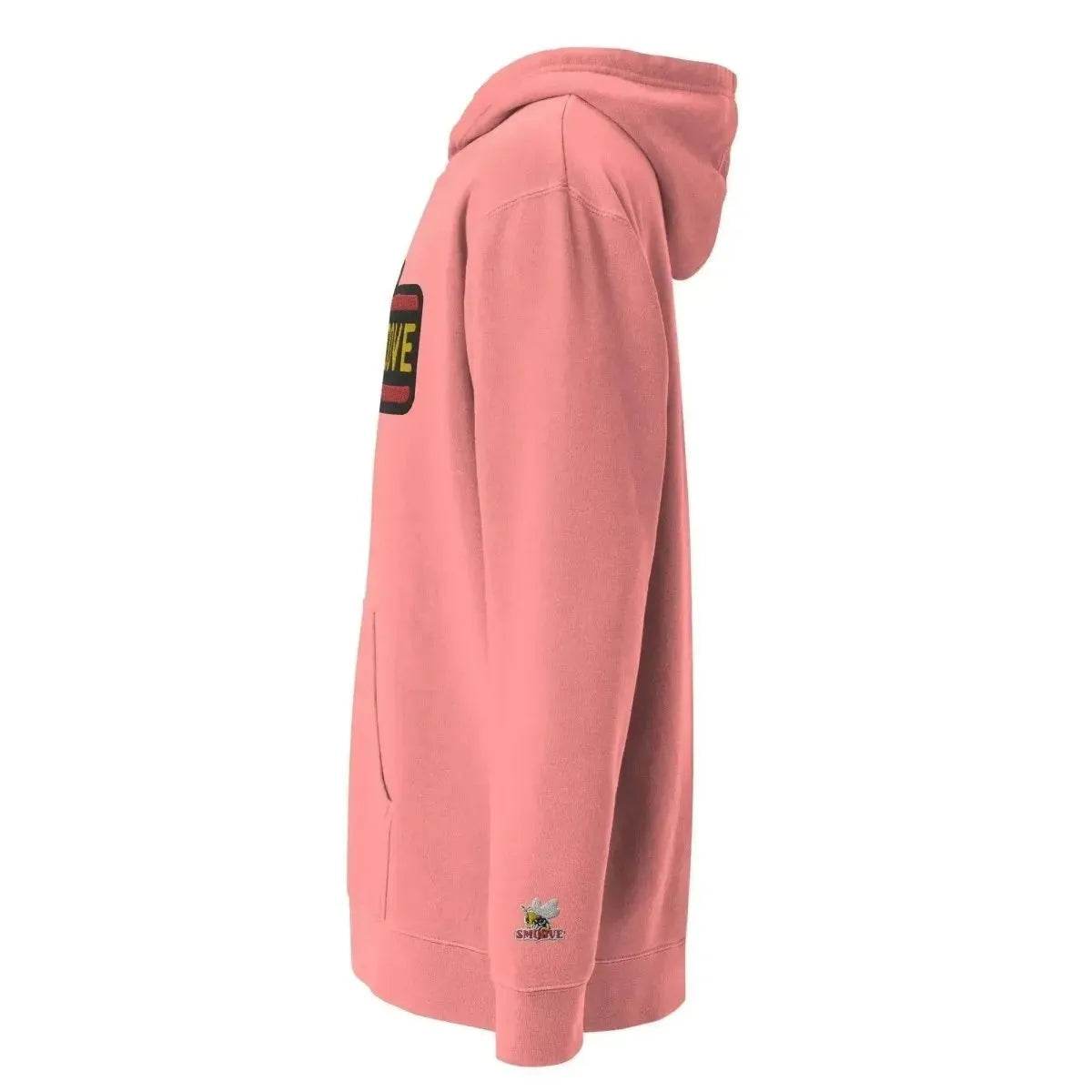 Beesmoove essence red pigment - dyed hoodie - Beesmoove