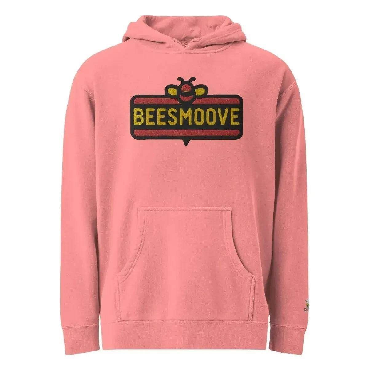 Beesmoove essence red pigment - dyed hoodie - Beesmoove