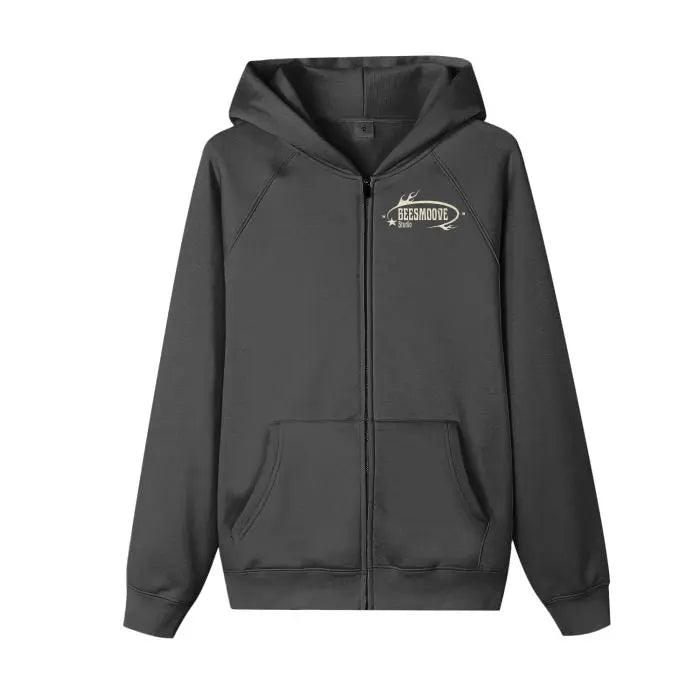 Beesmoove Essential Zip - up Hoodie - Beesmoove