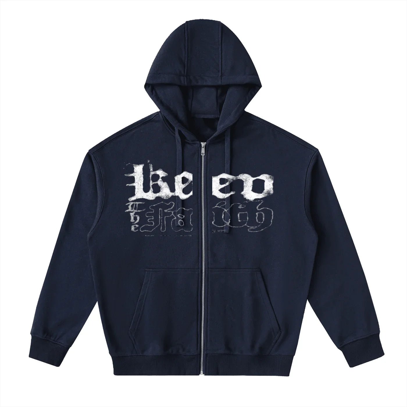BEESMOOVE Eternal Glow Drop - Shoulder Zip Up Hoodie - Beesmoove