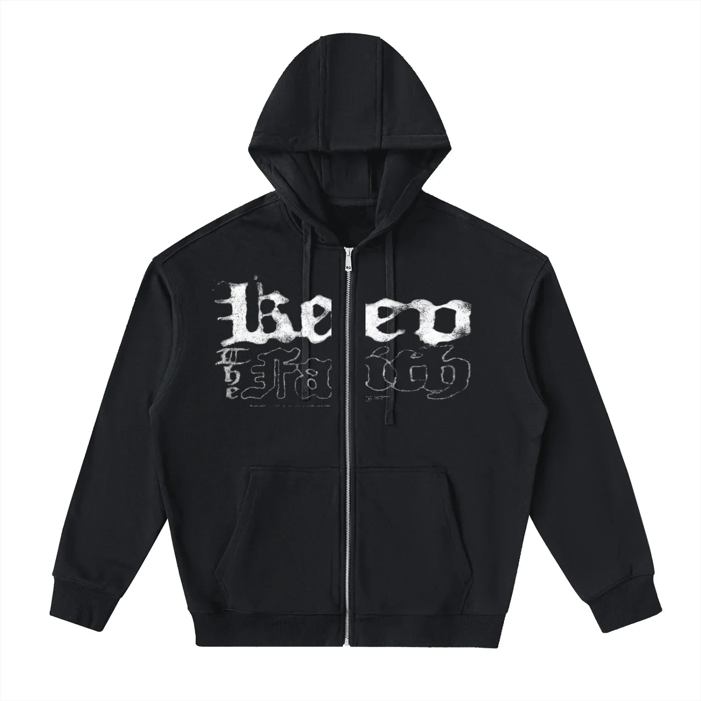 BEESMOOVE Eternal Glow Drop - Shoulder Zip Up Hoodie - Beesmoove