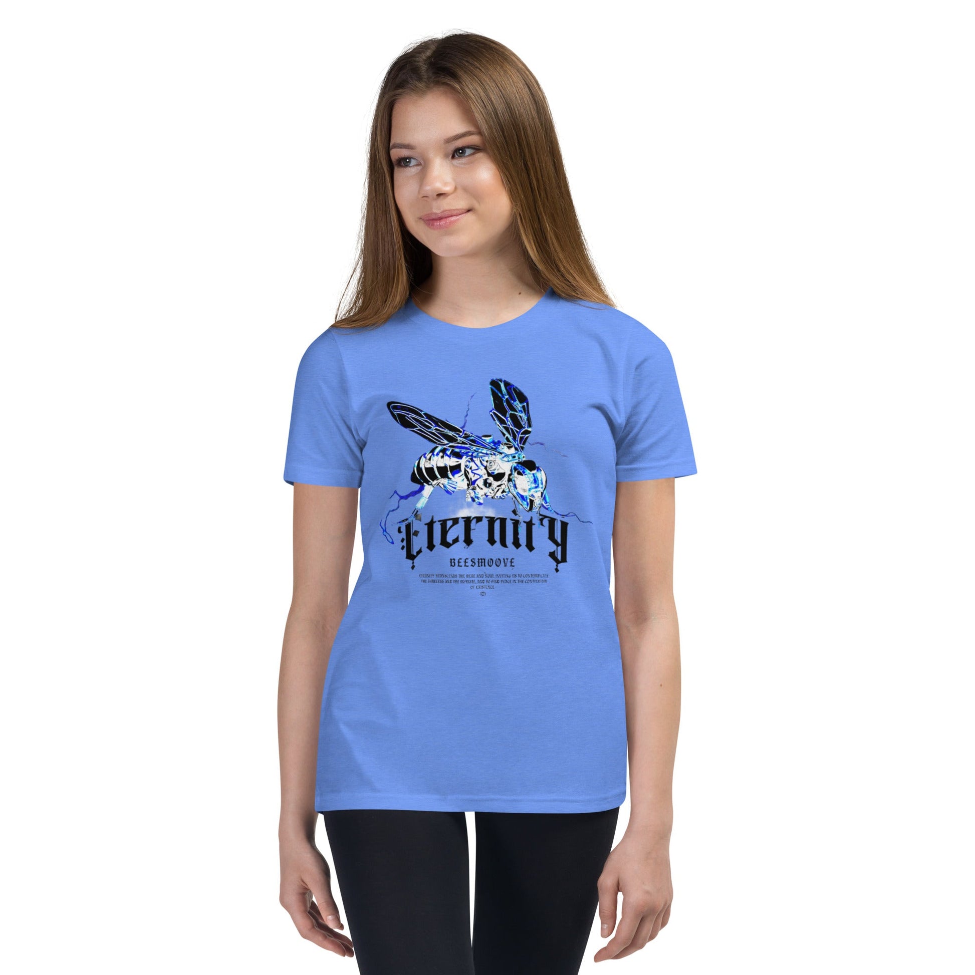 Beesmoove eternity blue Youth Short Sleeve T-Shirt - Beesmoove