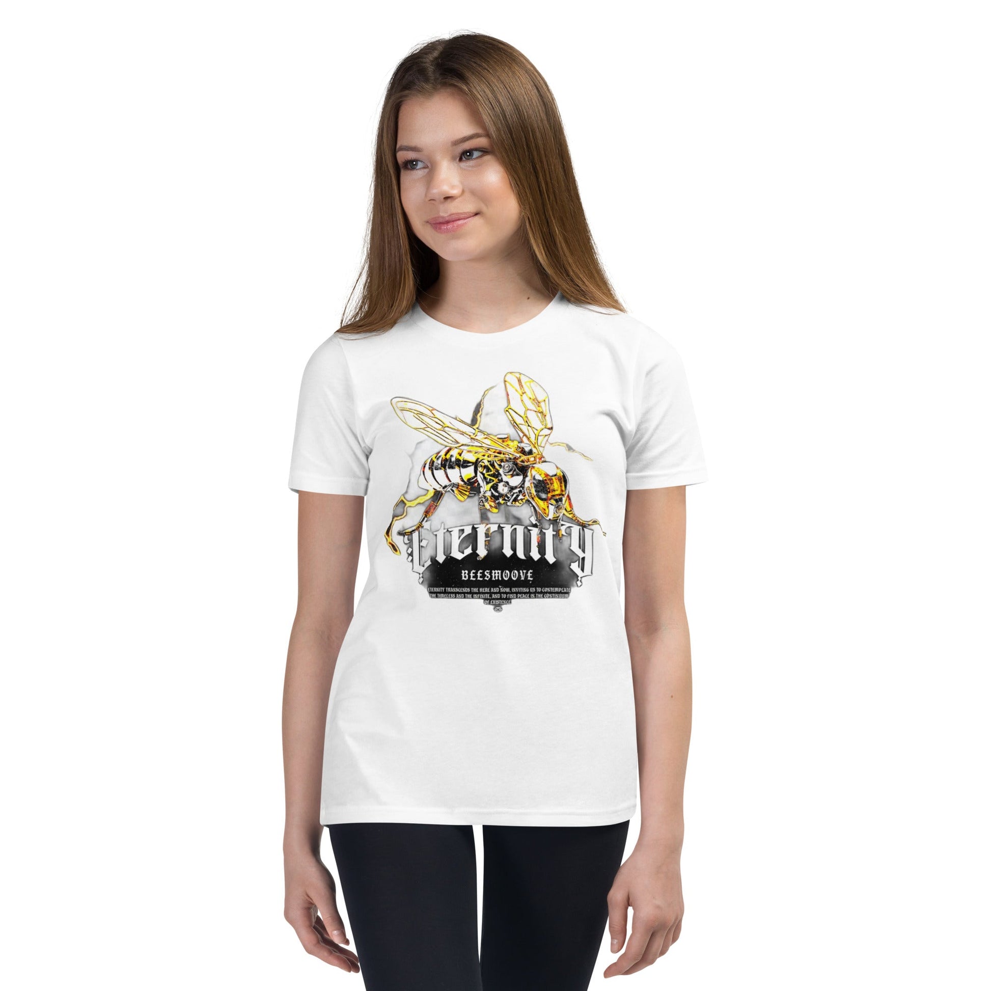 Beesmoove eternity gold Youth Short Sleeve T-Shirt - Beesmoove