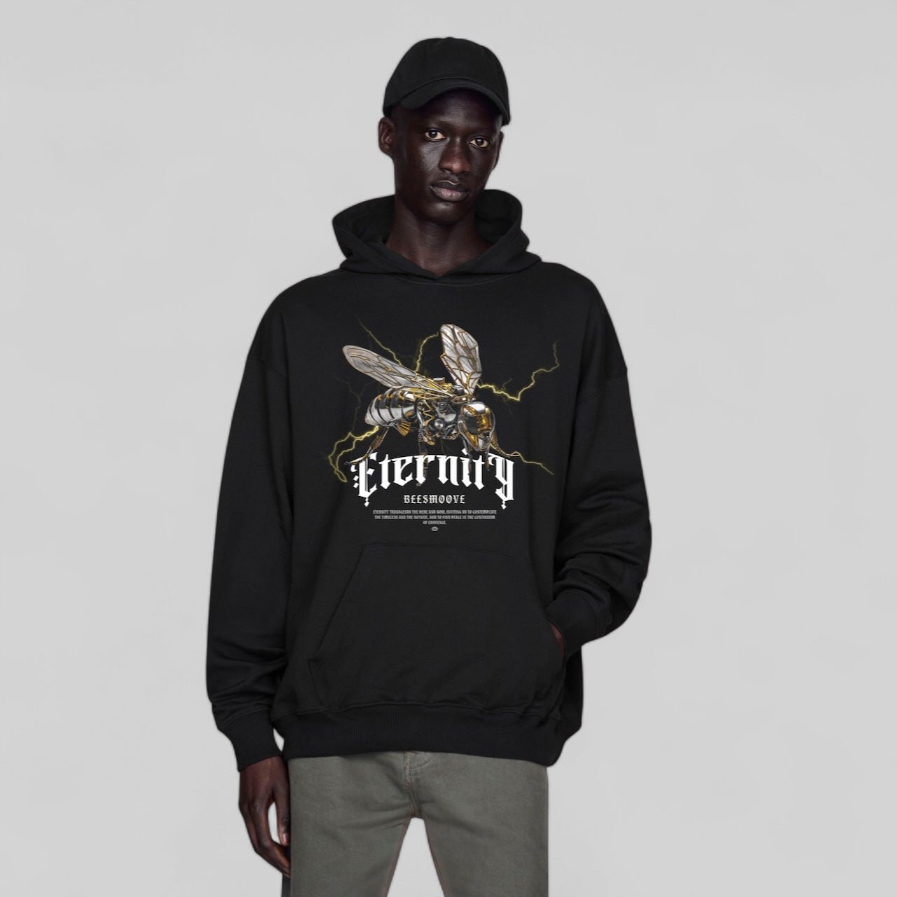 Beesmoove eternity oversized hoodie - Beesmoove