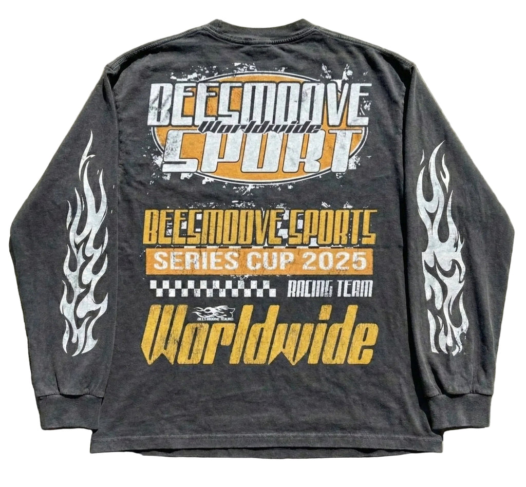 BEESMOOVE EXTREME FULL THROTTLE Long Sleeve Tee - Beesmoove