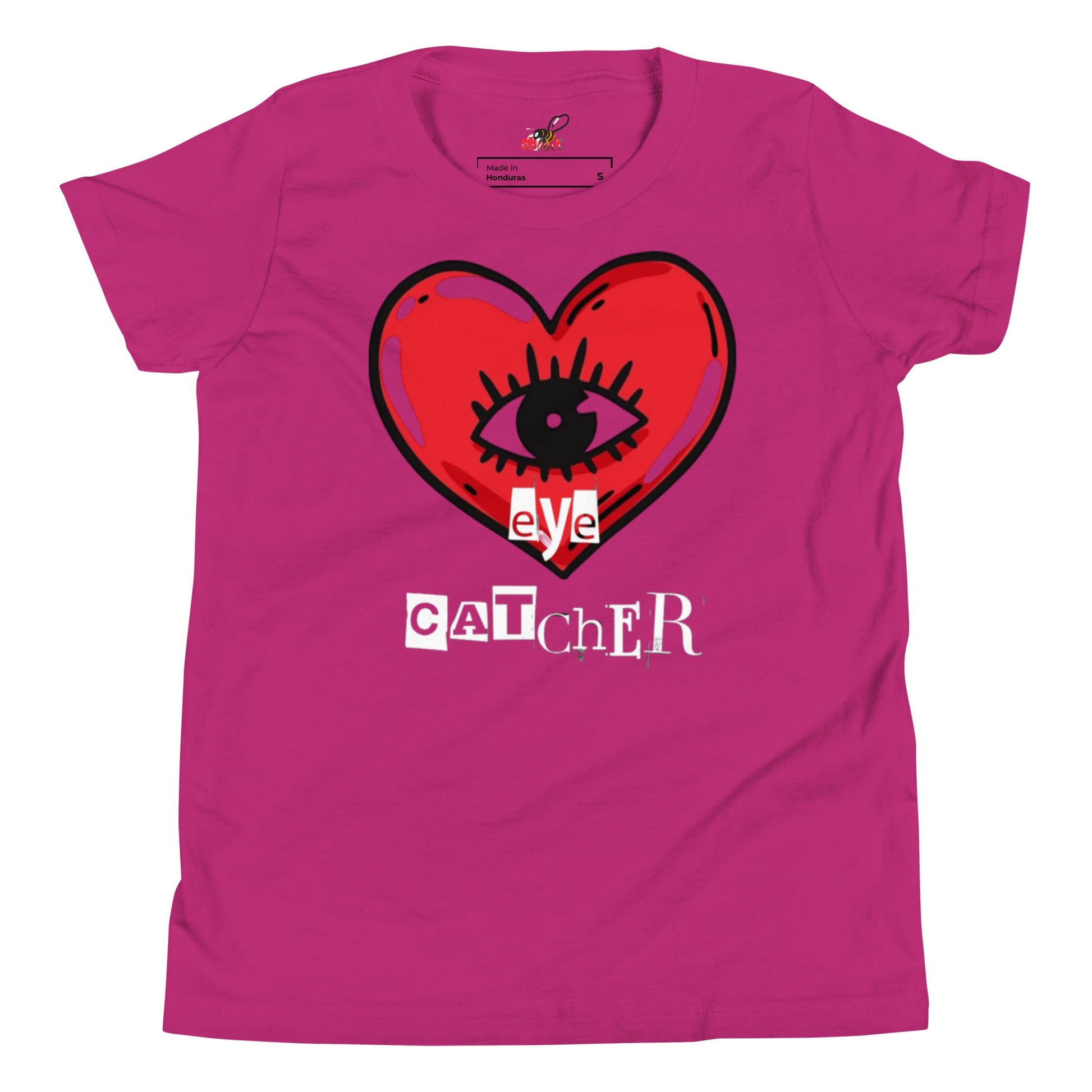 Beesmoove eye catcher 2 Youth Short Sleeve T-Shirt - Beesmoove