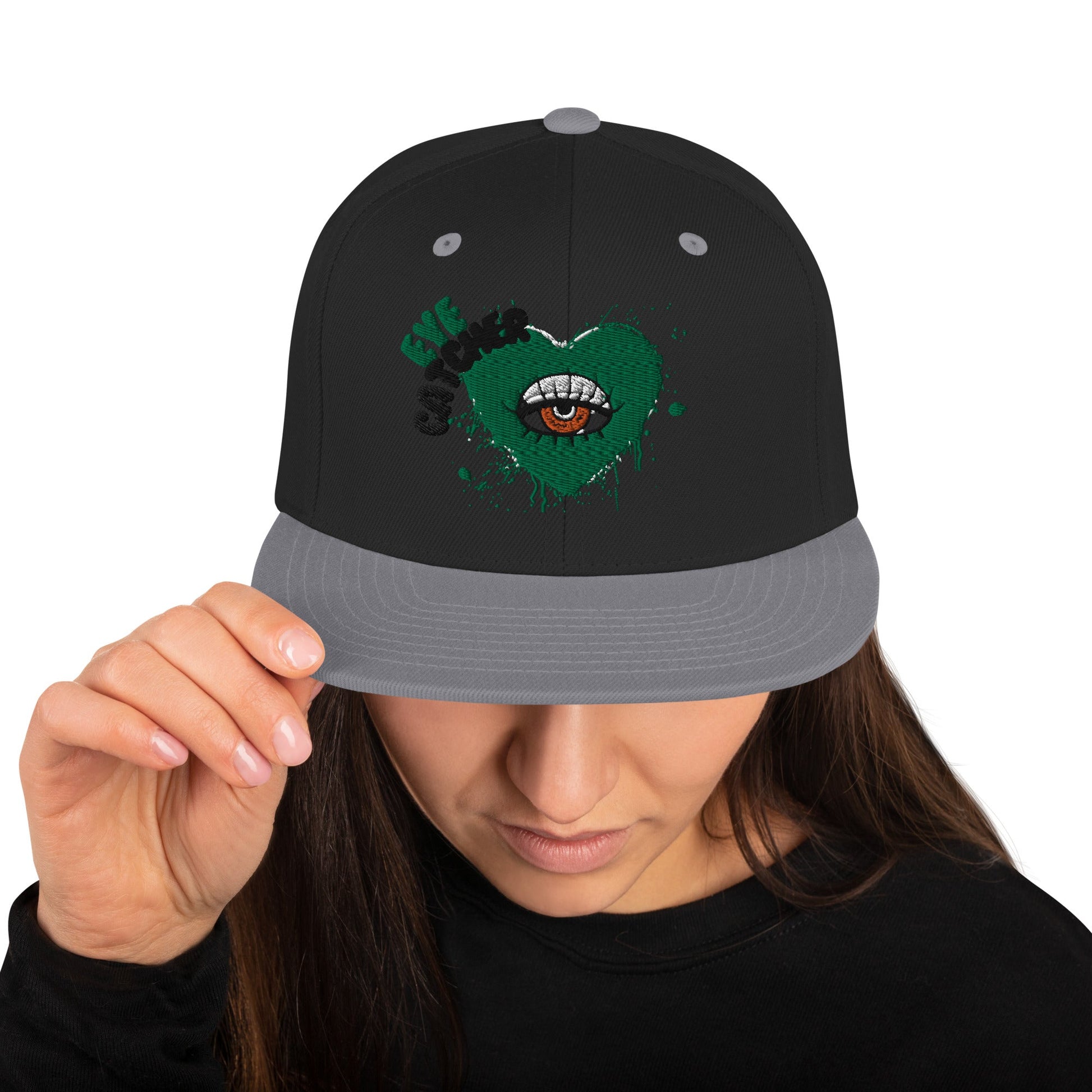 Beesmoove eye catcher green Snapback Hat - Beesmoove