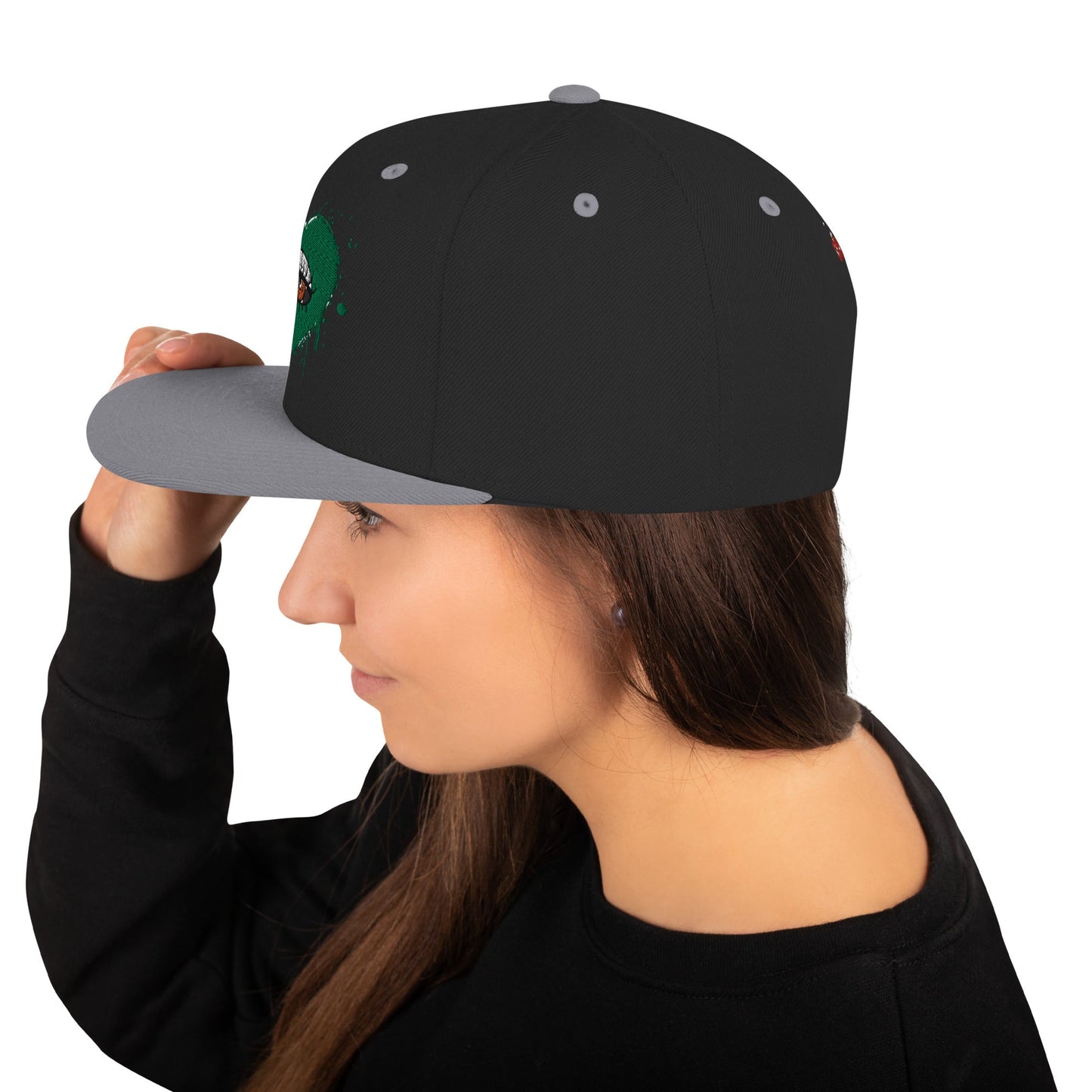 Beesmoove eye catcher green Snapback Hat - Beesmoove