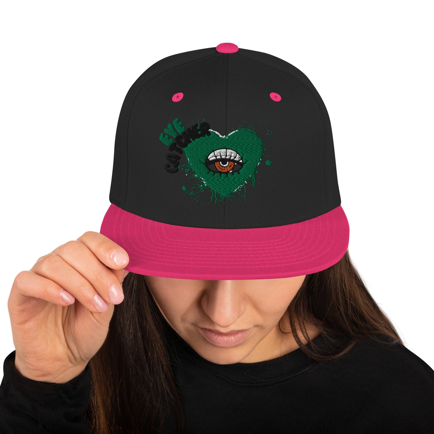 Beesmoove eye catcher green Snapback Hat - Beesmoove