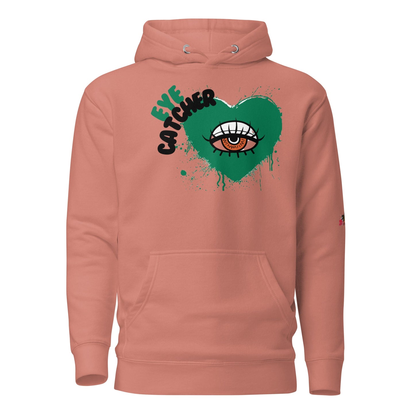 Beesmoove eye catcher green Unisex Hoodie - Beesmoove