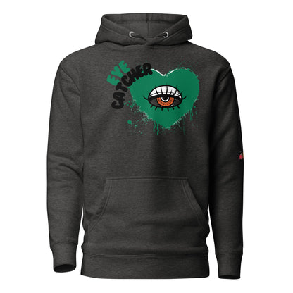 Beesmoove eye catcher green Unisex Hoodie - Beesmoove