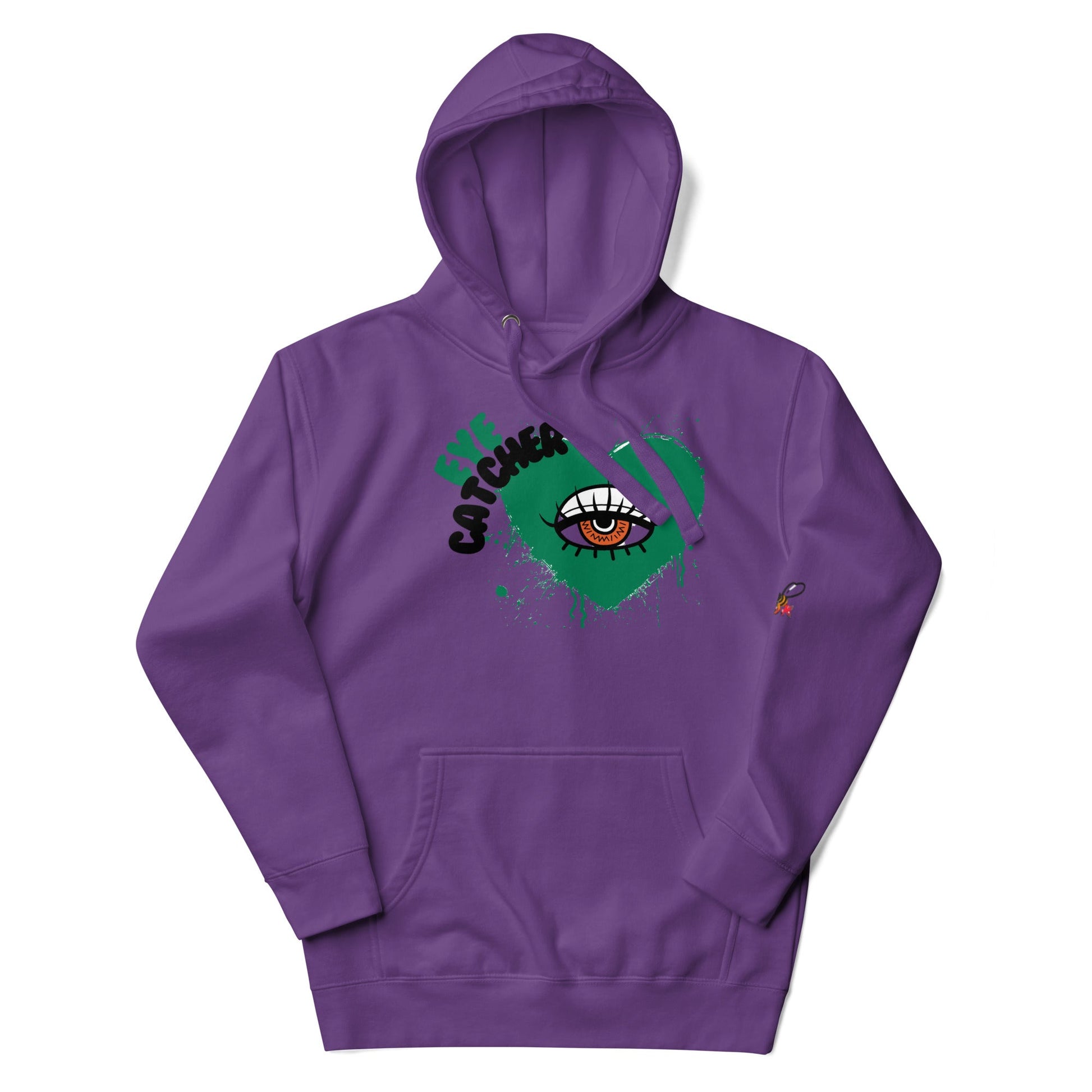 Beesmoove eye catcher green Unisex Hoodie - Beesmoove