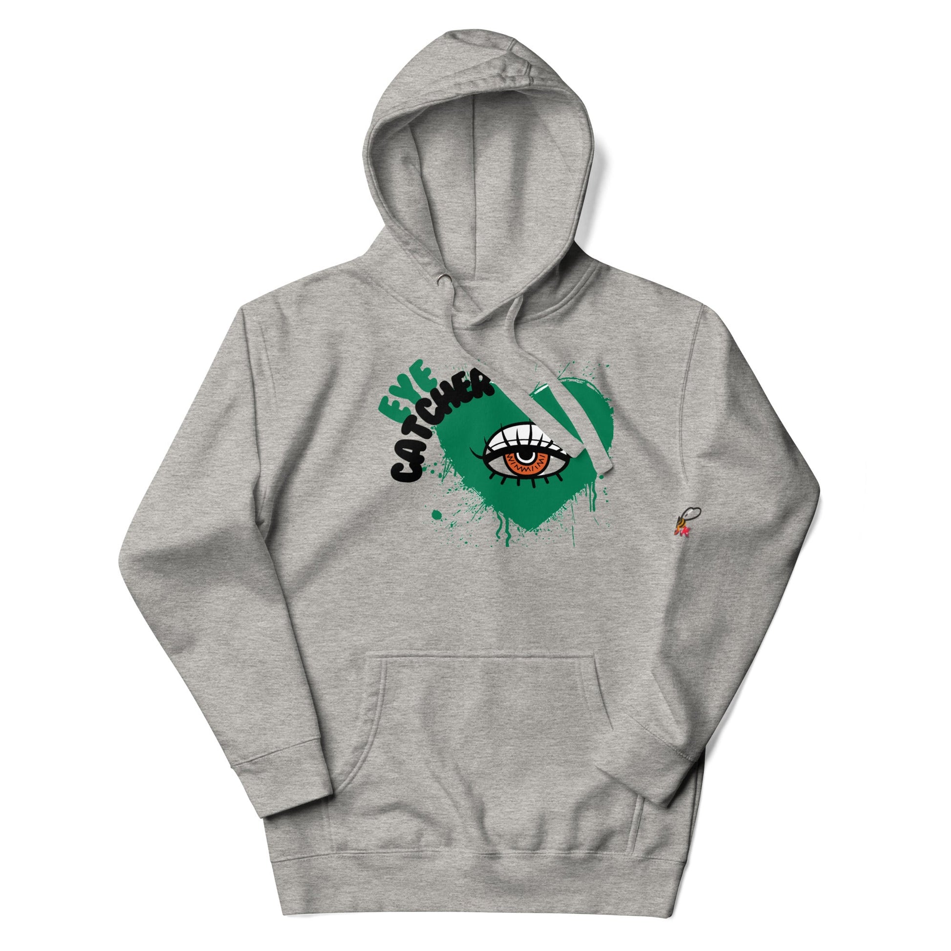 Beesmoove eye catcher green Unisex Hoodie - Beesmoove