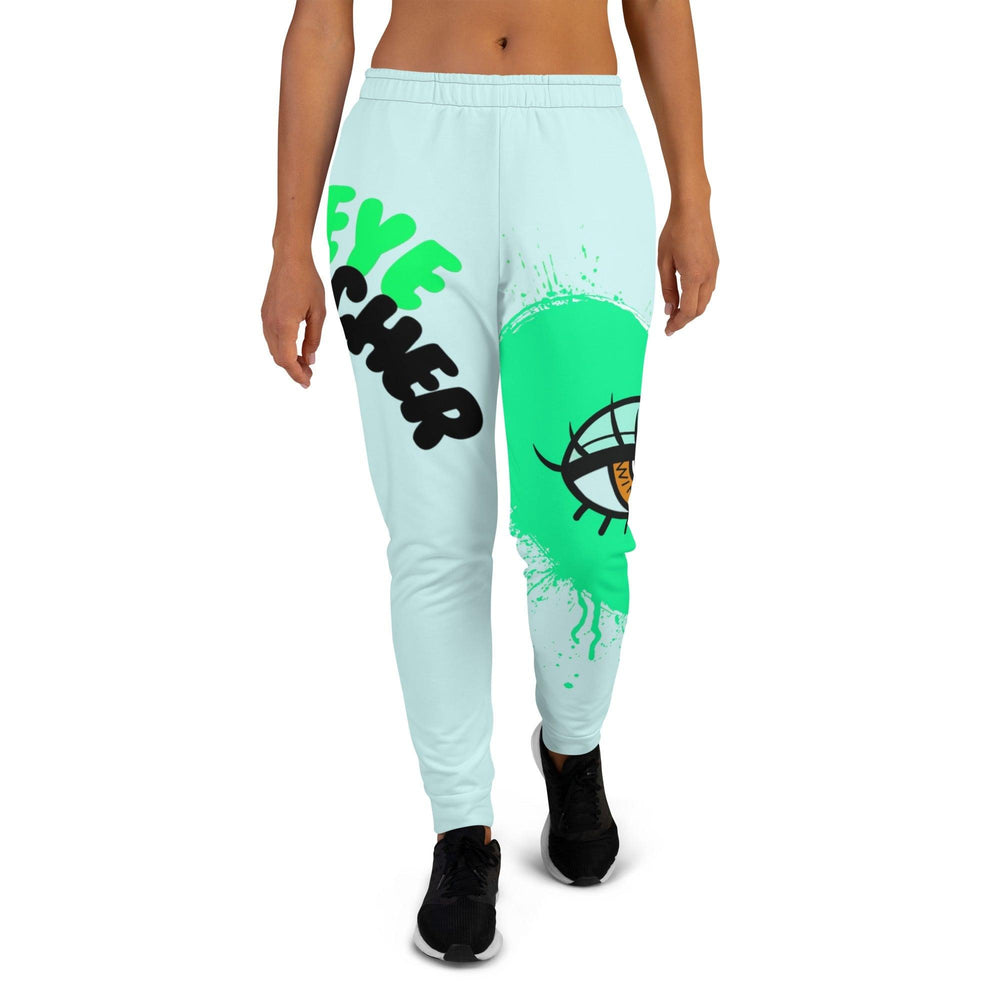 Beesmoove eye catcher green Women's Joggers - Beesmoove 