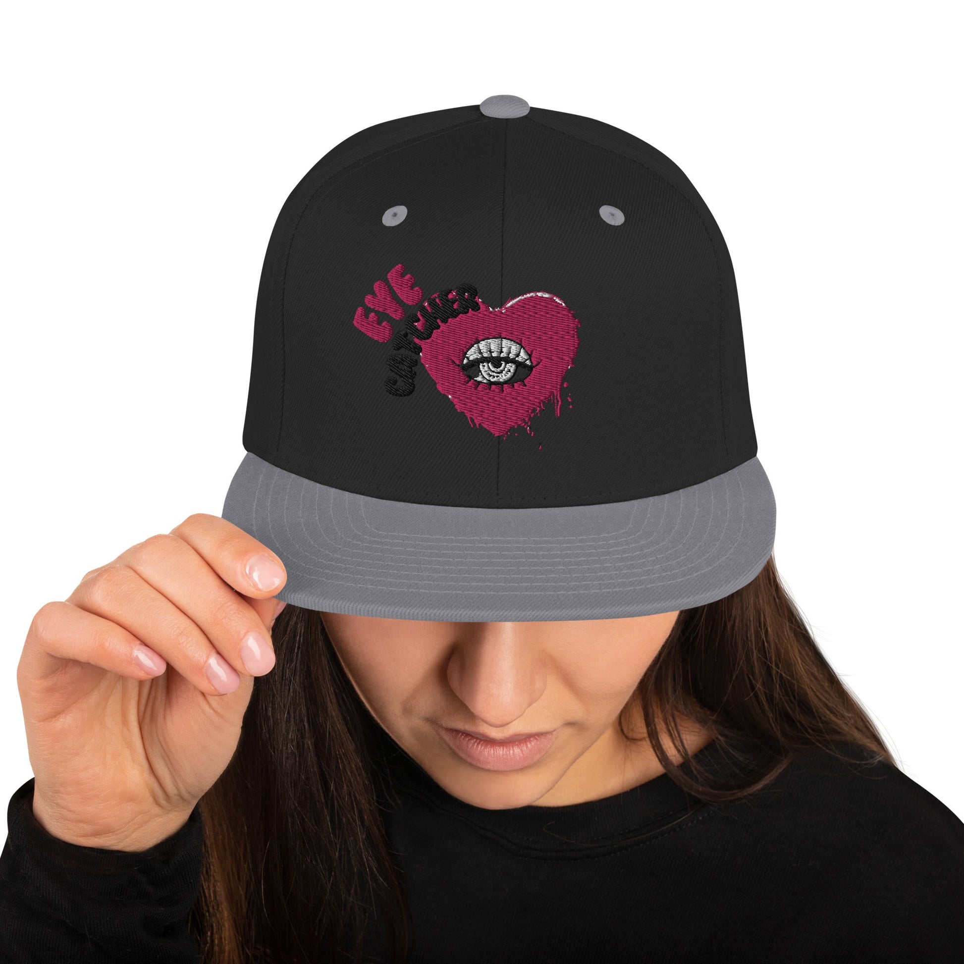 Beesmoove eye catcher pink Snapback Hat - Beesmoove