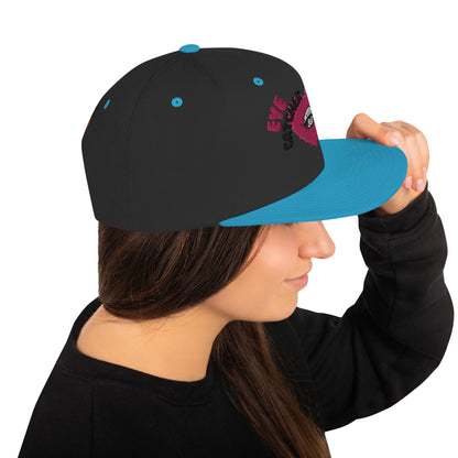 Beesmoove eye catcher pink Snapback Hat - Beesmoove