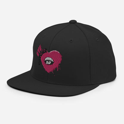 Beesmoove eye catcher pink Snapback Hat - Beesmoove