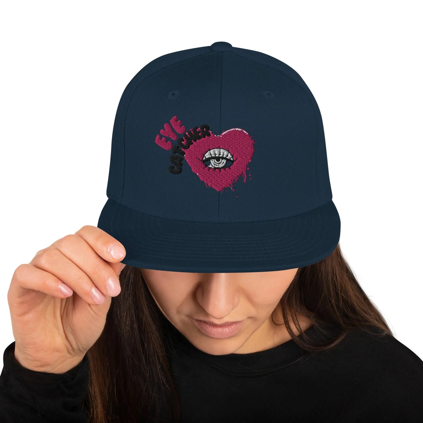 Beesmoove eye catcher pink Snapback Hat - Beesmoove