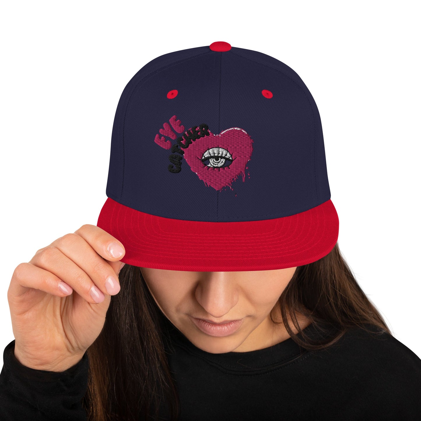 Beesmoove eye catcher pink Snapback Hat - Beesmoove