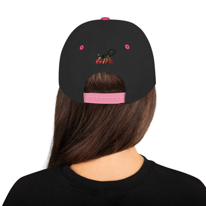 Beesmoove eye catcher pink Snapback Hat - Beesmoove