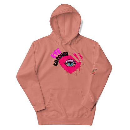 Beesmoove eye catcher pink Unisex Hoodie - Beesmoove