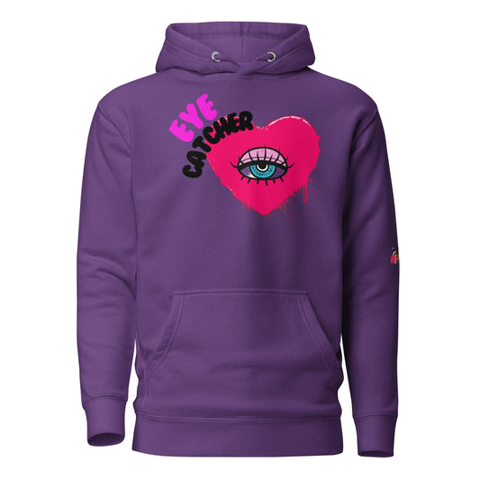 Beesmoove eye catcher pink Unisex Hoodie - Beesmoove