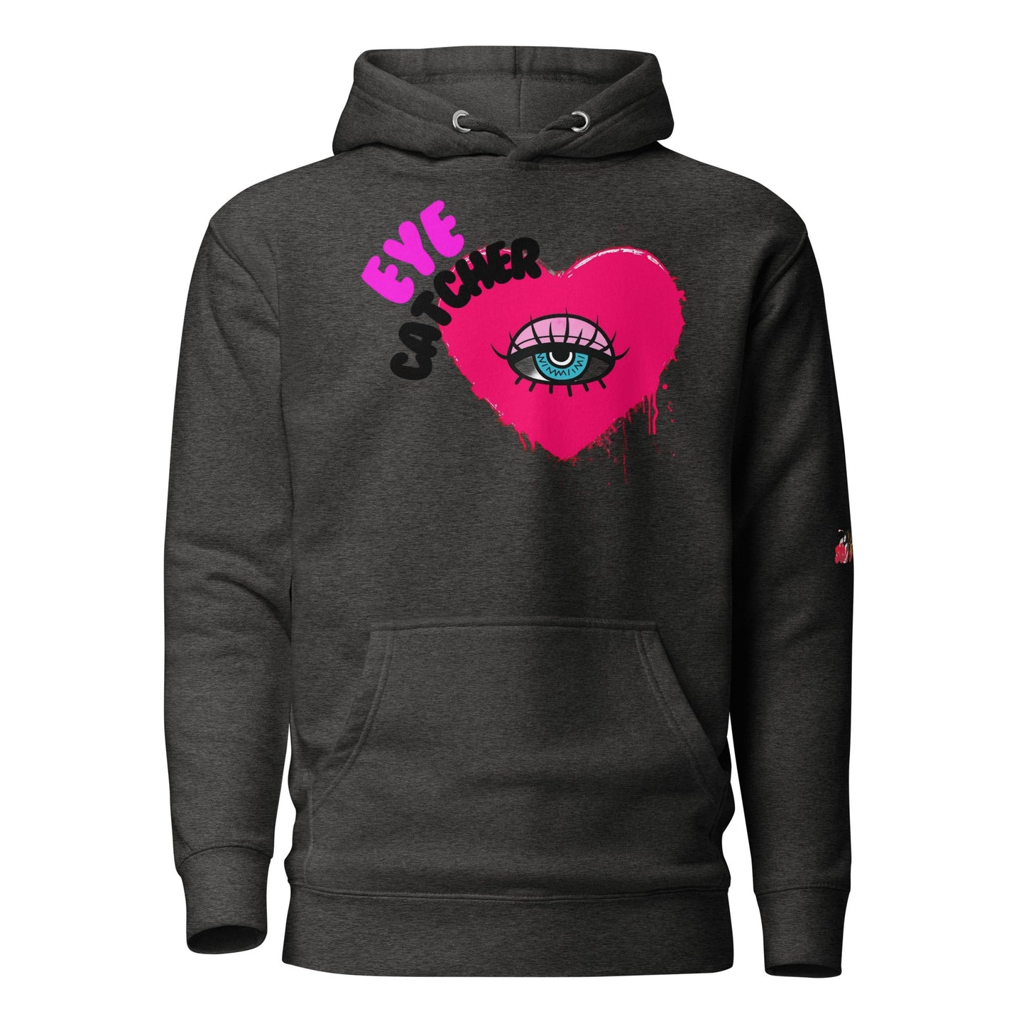 Beesmoove eye catcher pink Unisex Hoodie - Beesmoove