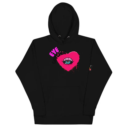 Beesmoove eye catcher pink Unisex Hoodie - Beesmoove