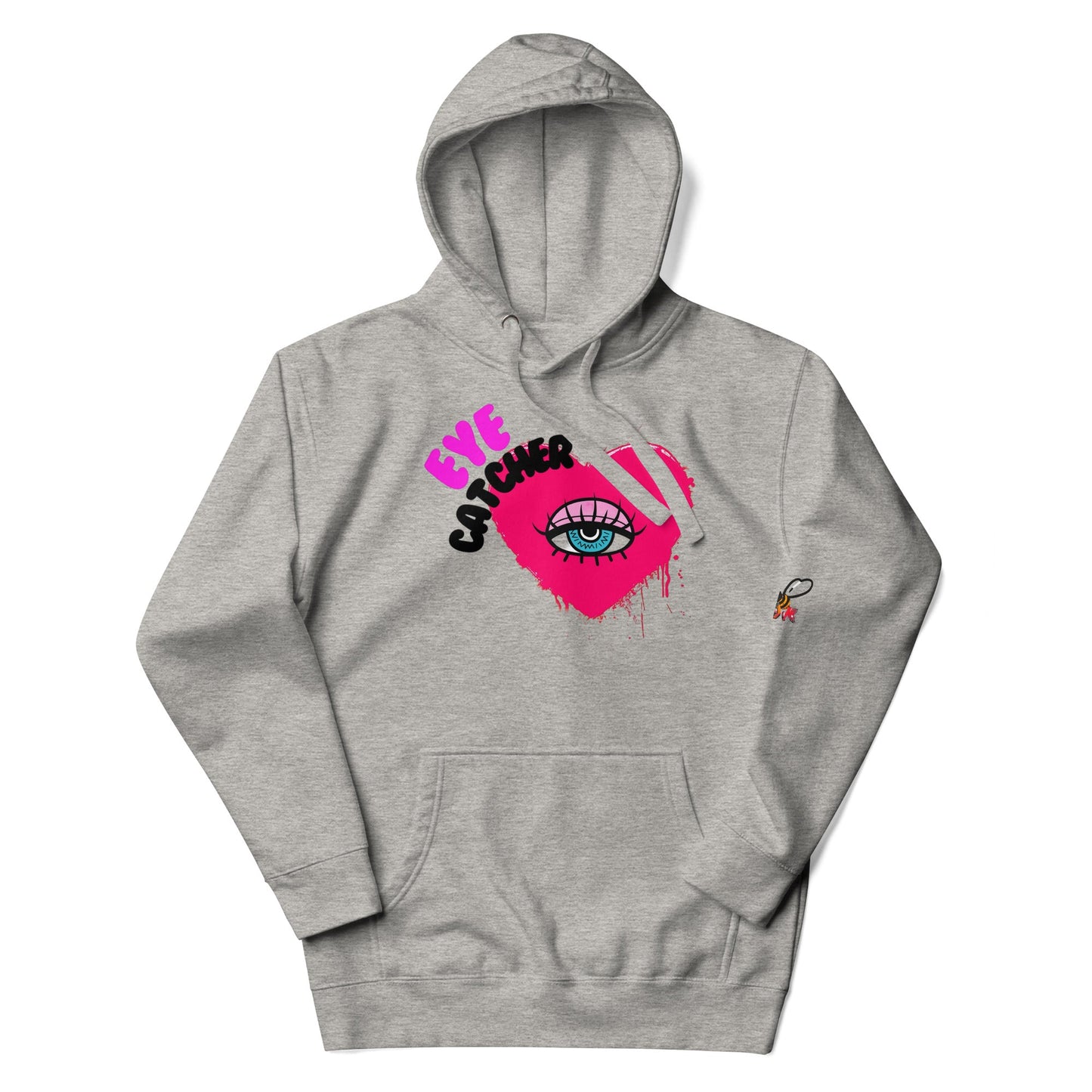 Beesmoove eye catcher pink Unisex Hoodie - Beesmoove