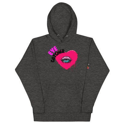 Beesmoove eye catcher pink Unisex Hoodie - Beesmoove