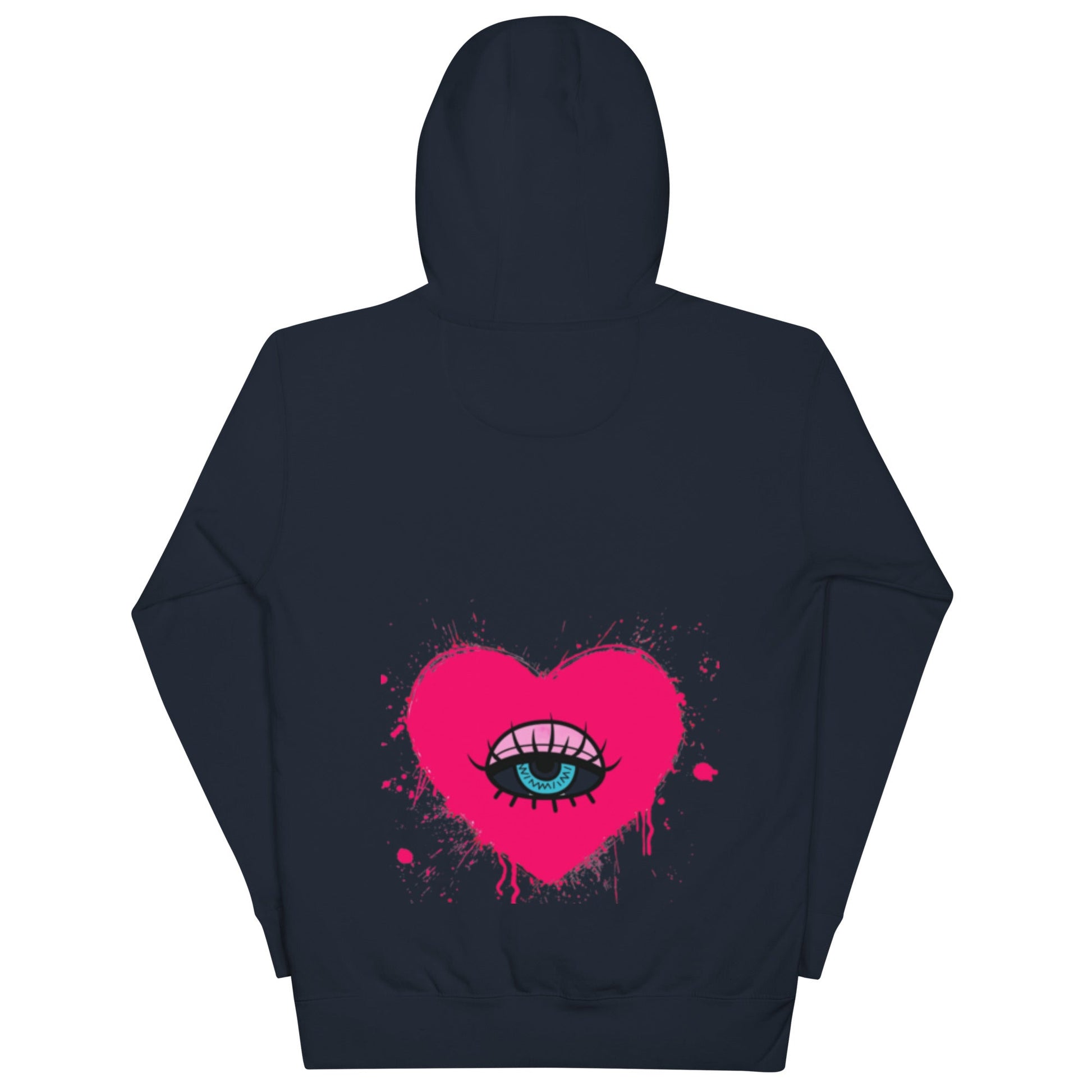 Beesmoove eye catcher pink Unisex Hoodie - Beesmoove