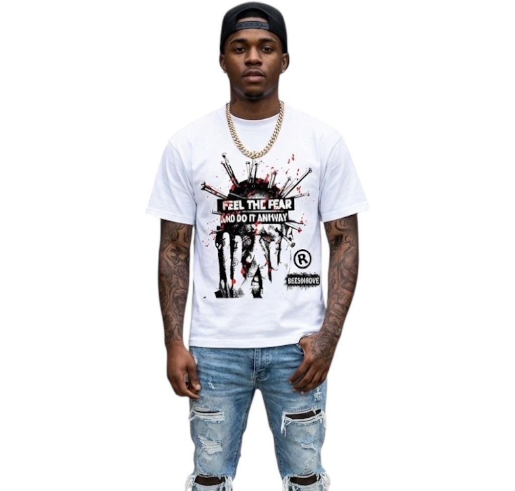 BEESMOOVE FEARLESS 2025 Boxy Half - Sleeve T-Shirt - Beesmoove