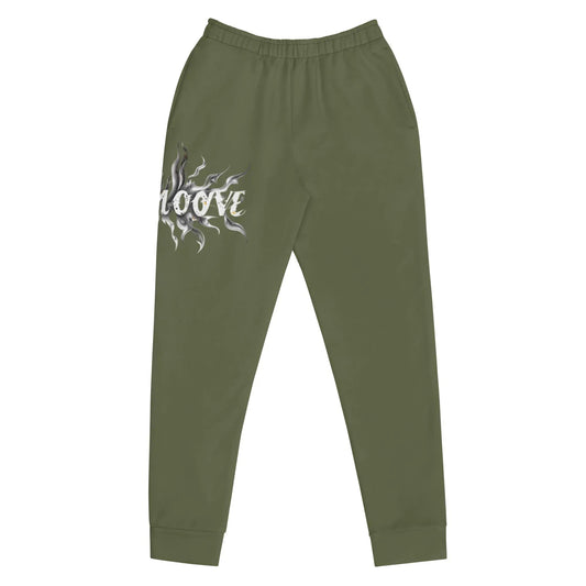 Beesmoove flame army green Women's Joggers - Beesmoove