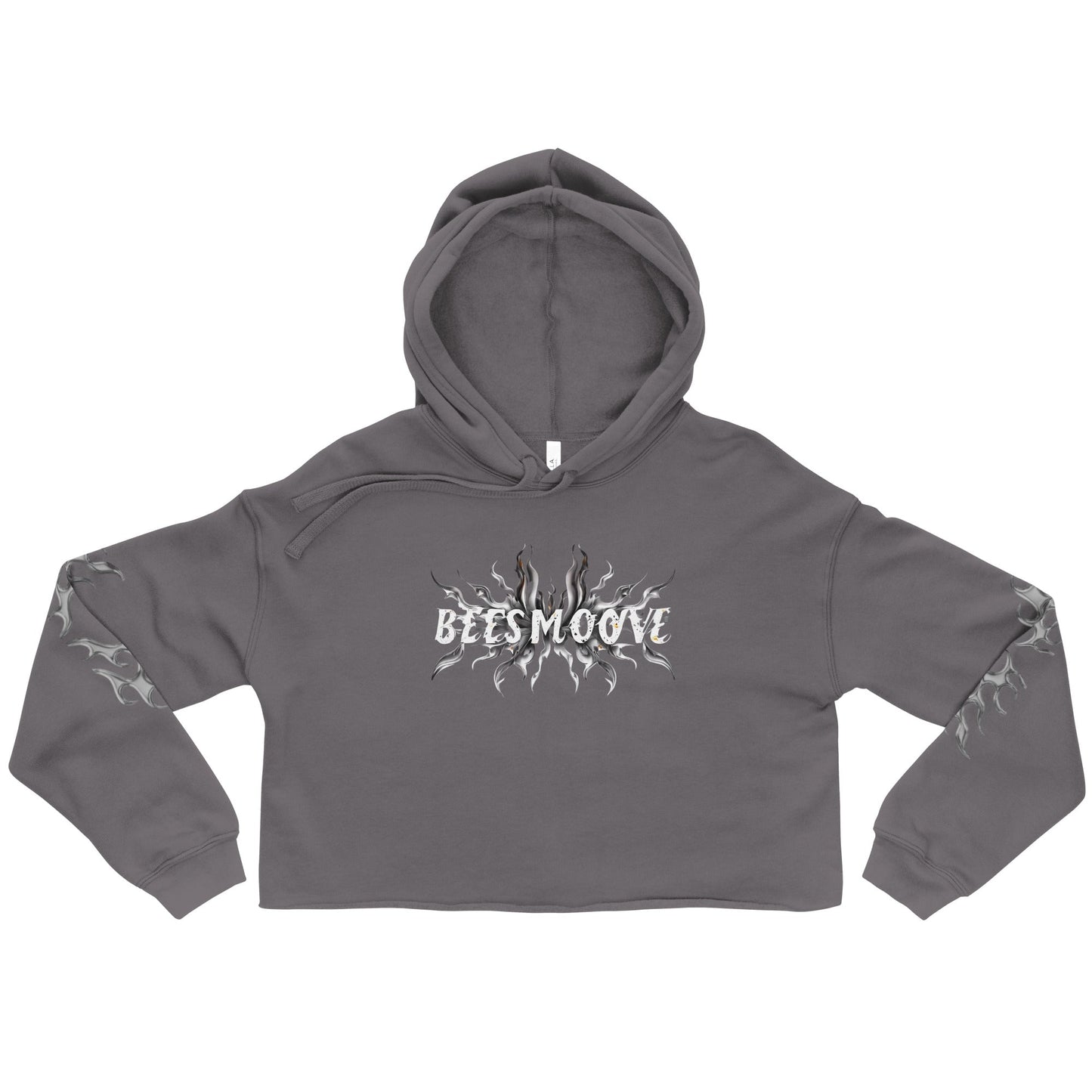 Beesmoove flame Crop Hoodie - Beesmoove