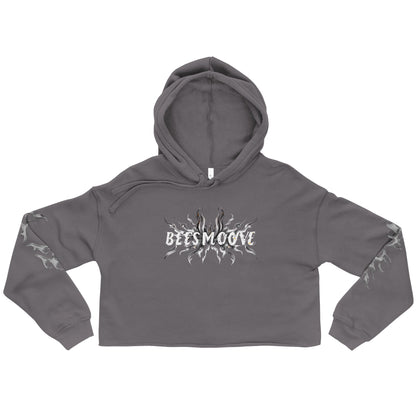 Beesmoove flame Crop Hoodie - Beesmoove