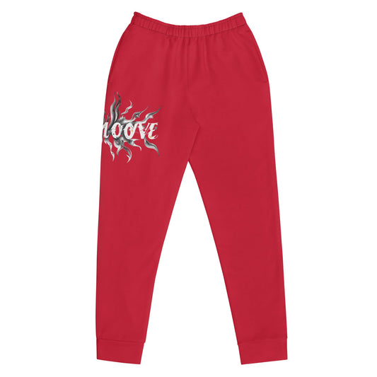 Beesmoove flame red Women's Joggers - Beesmoove