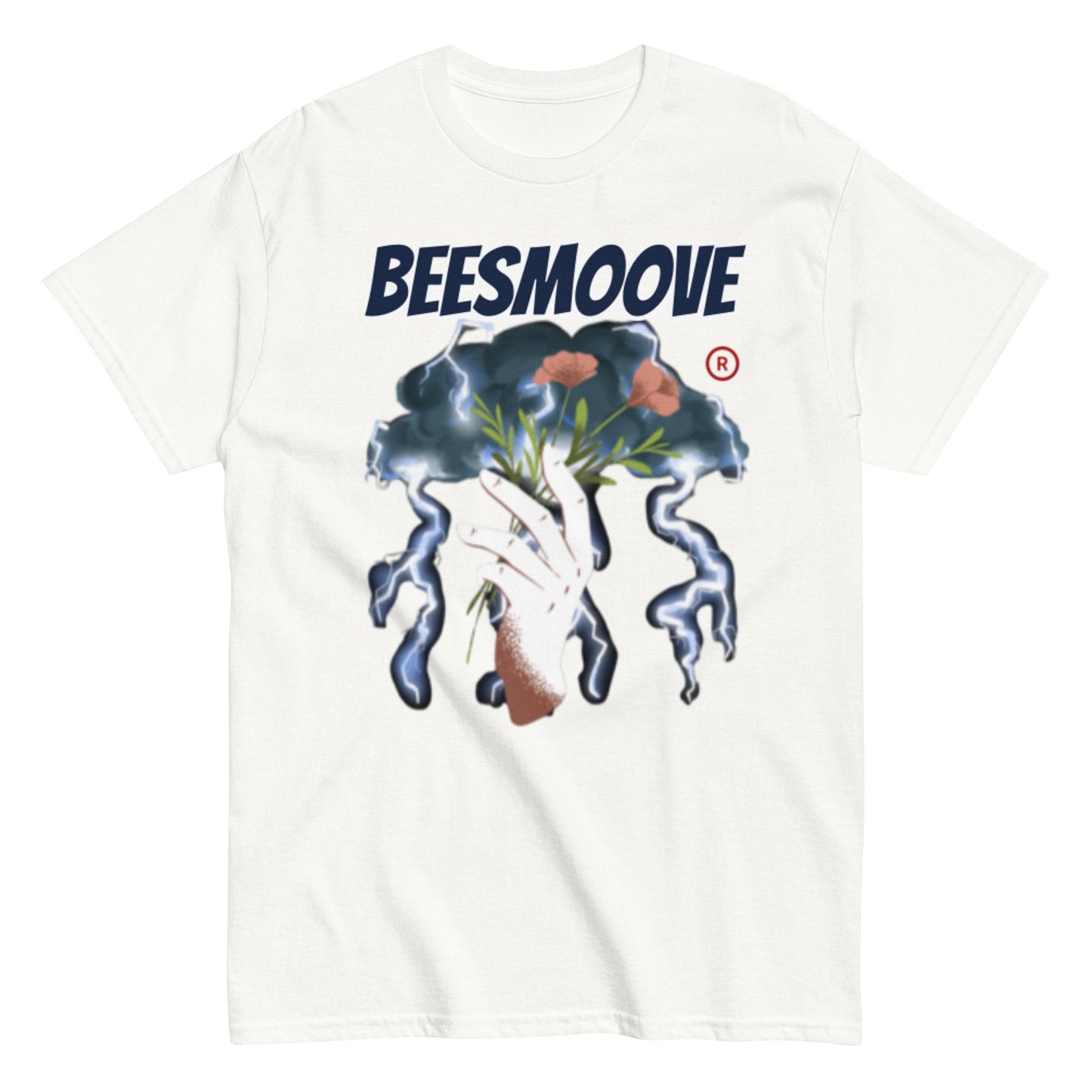 Beesmoove flowers hands goodbye classic tee - Beesmoove