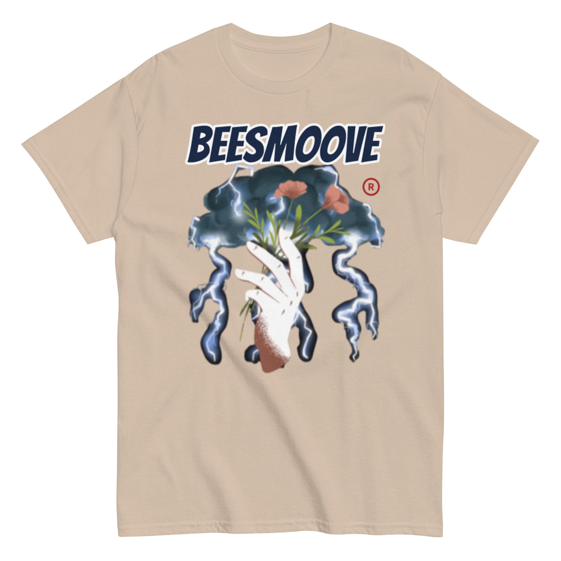 Beesmoove flowers hands goodbye classic tee - Beesmoove