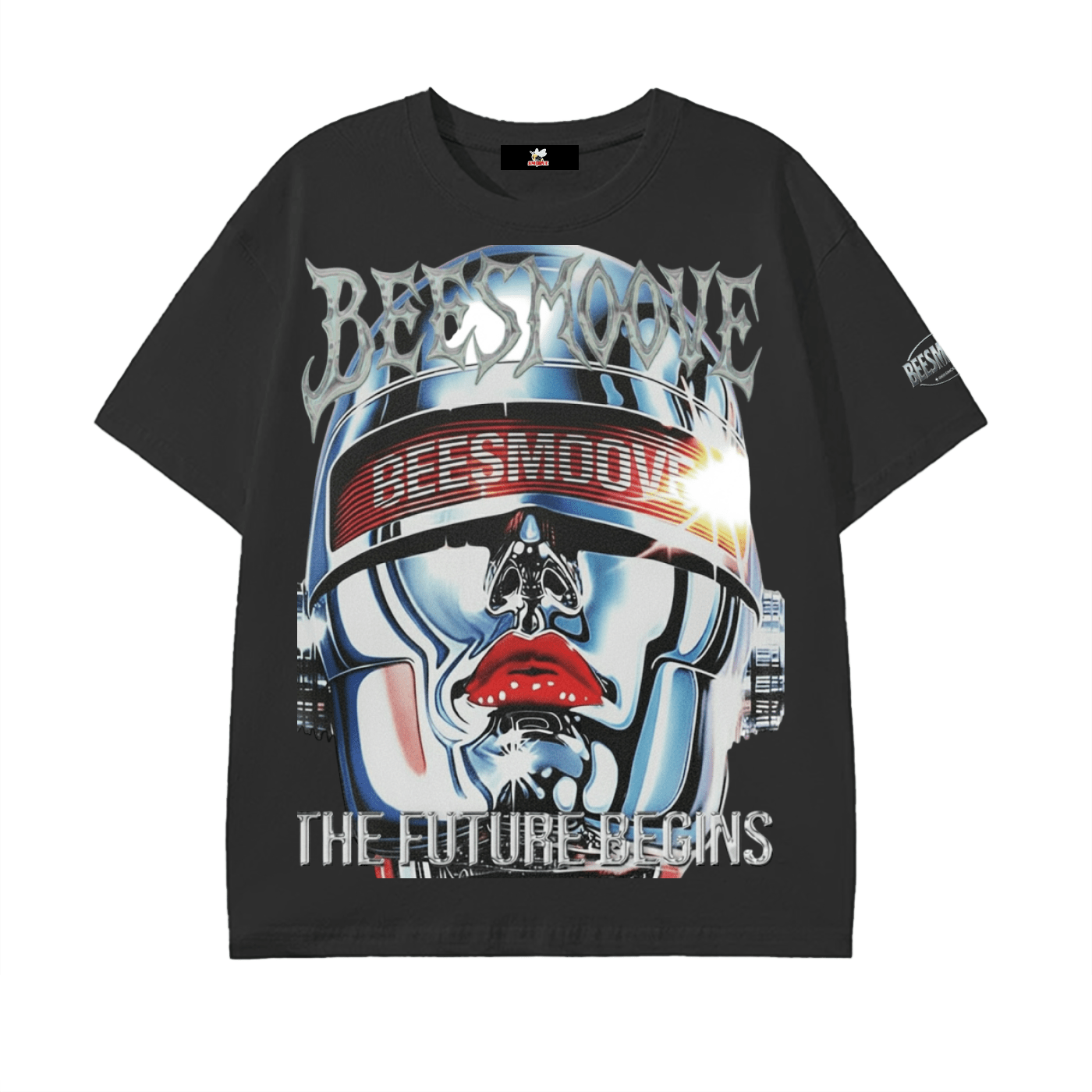 BEESMOOVE Future Begins™ Chrome Edition T-Shirt - Beesmoove