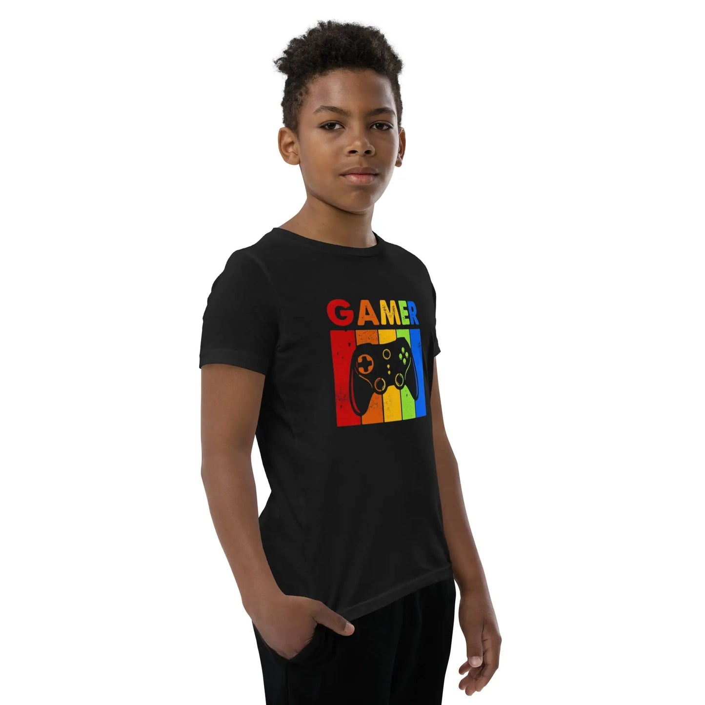 Beesmoove gamer Youth Short Sleeve T-Shirt - Beesmoove