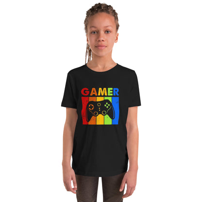 Beesmoove gamer Youth Short Sleeve T-Shirt - Beesmoove