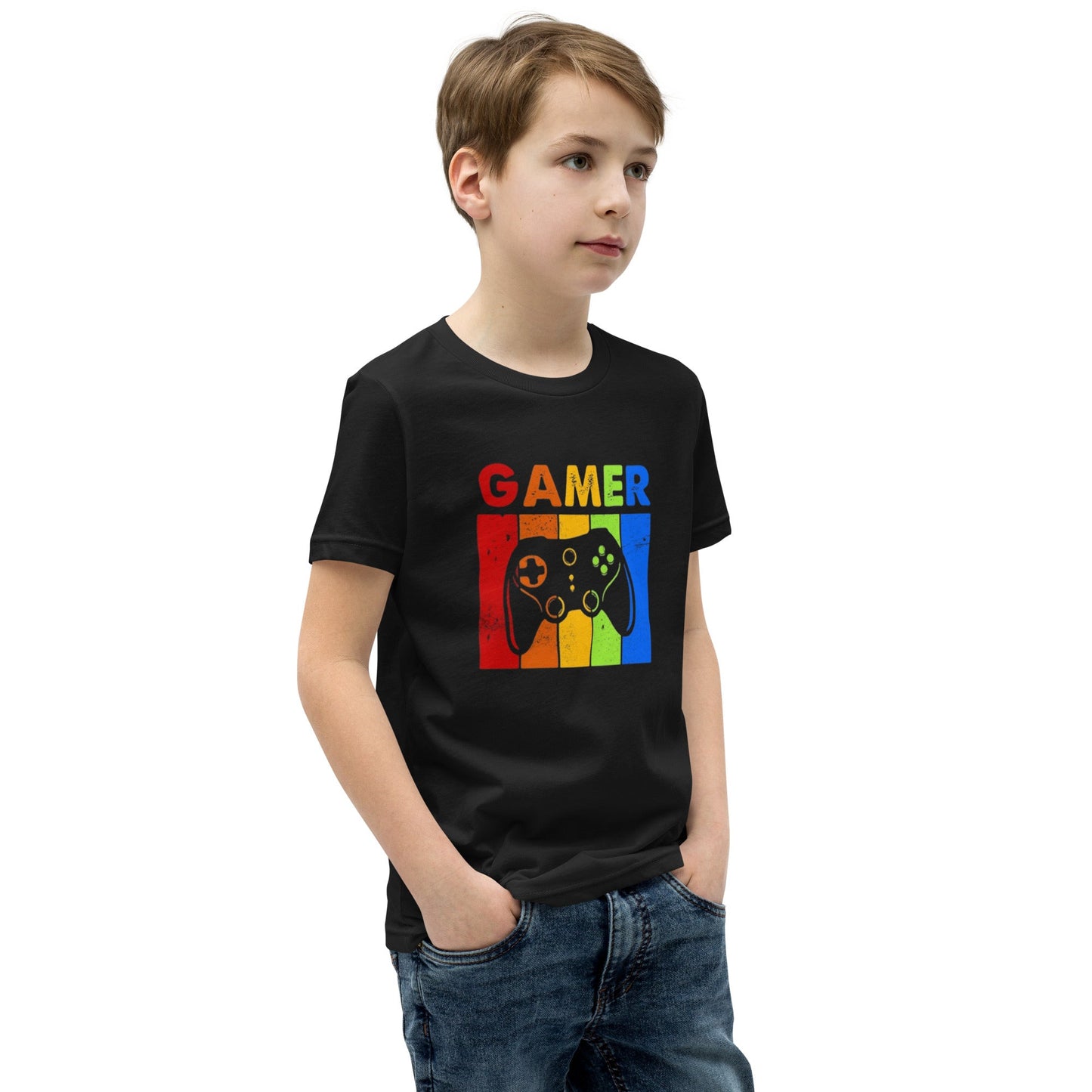 Beesmoove gamer Youth Short Sleeve T-Shirt - Beesmoove