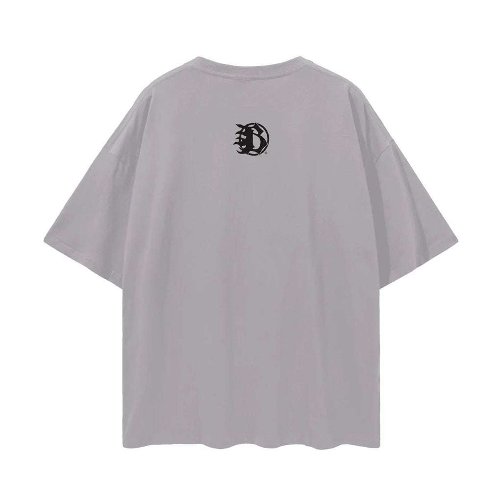 BEESMOOVE Genius Wave Oversize Deep Drop Shoulder Tee - Beesmoove