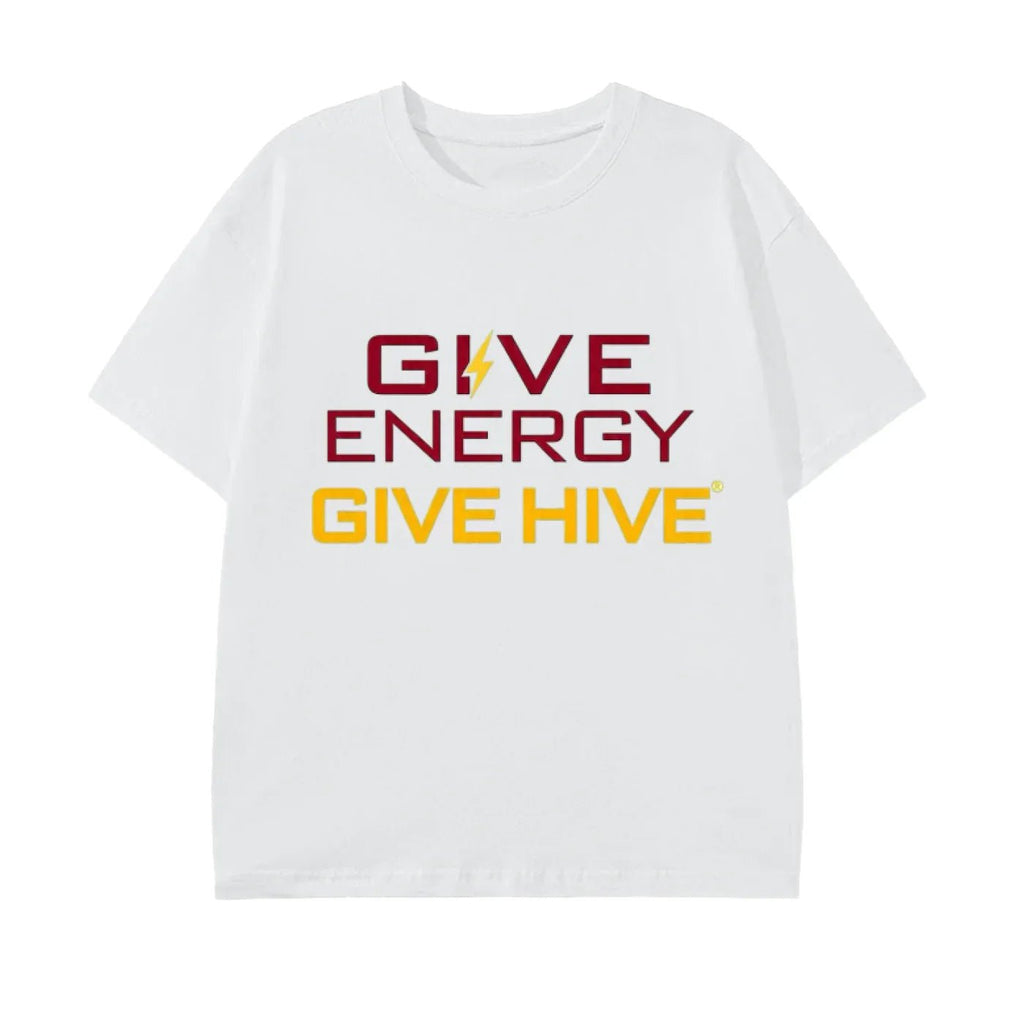 BEESMOOVE GIVE ENERGY. GIVE HIVE. T-Shirt - Beesmoove