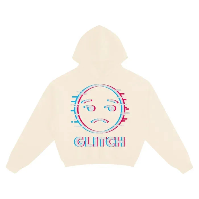 Beesmoove glitch Boxy Hoodie - Beesmoove