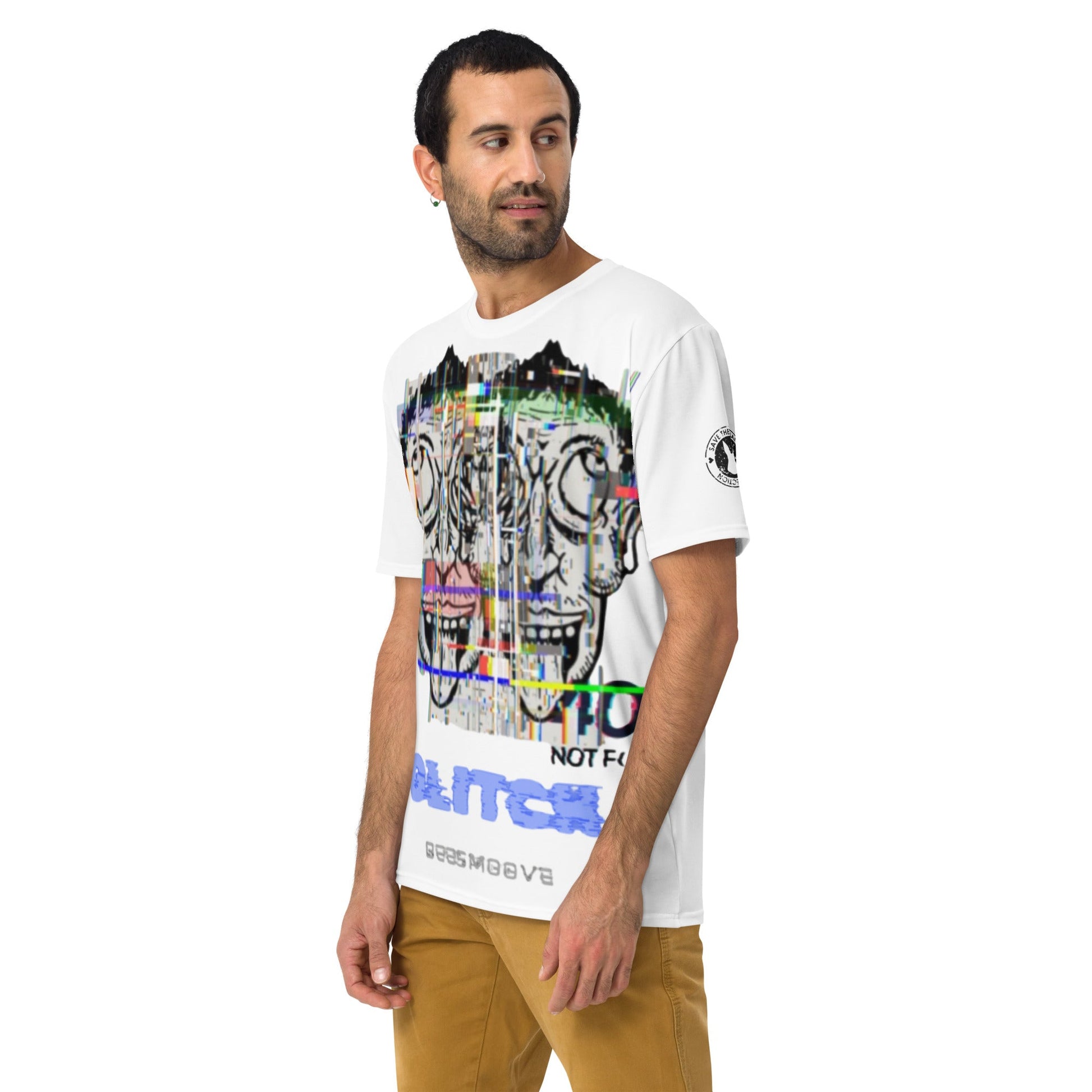 Beesmoove glitch Men's t-shirt - Beesmoove