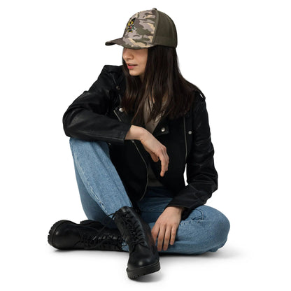 Beesmoove go to war Camouflage trucker hat - Beesmoove