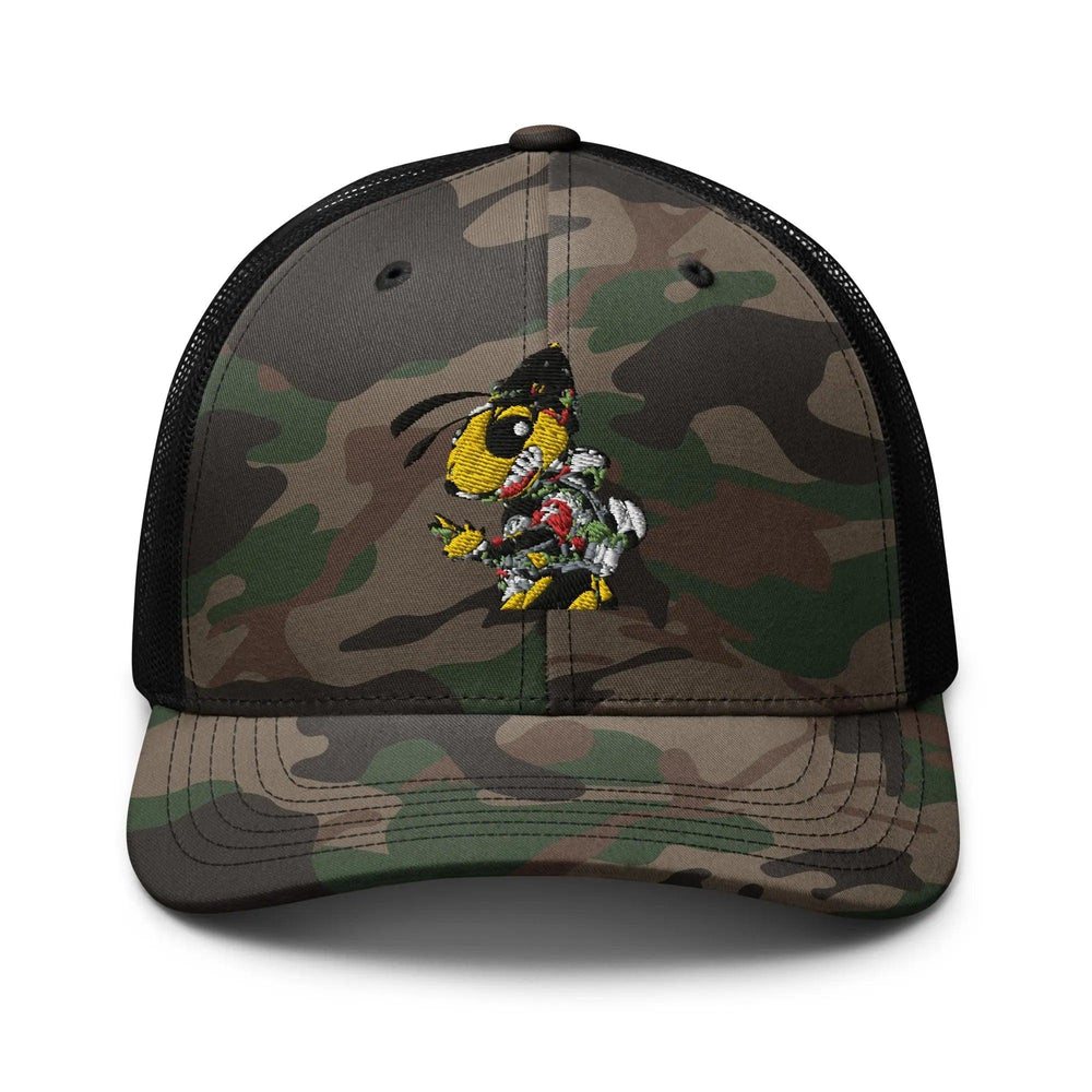 Beesmoove go to war Camouflage trucker hat - Beesmoove 