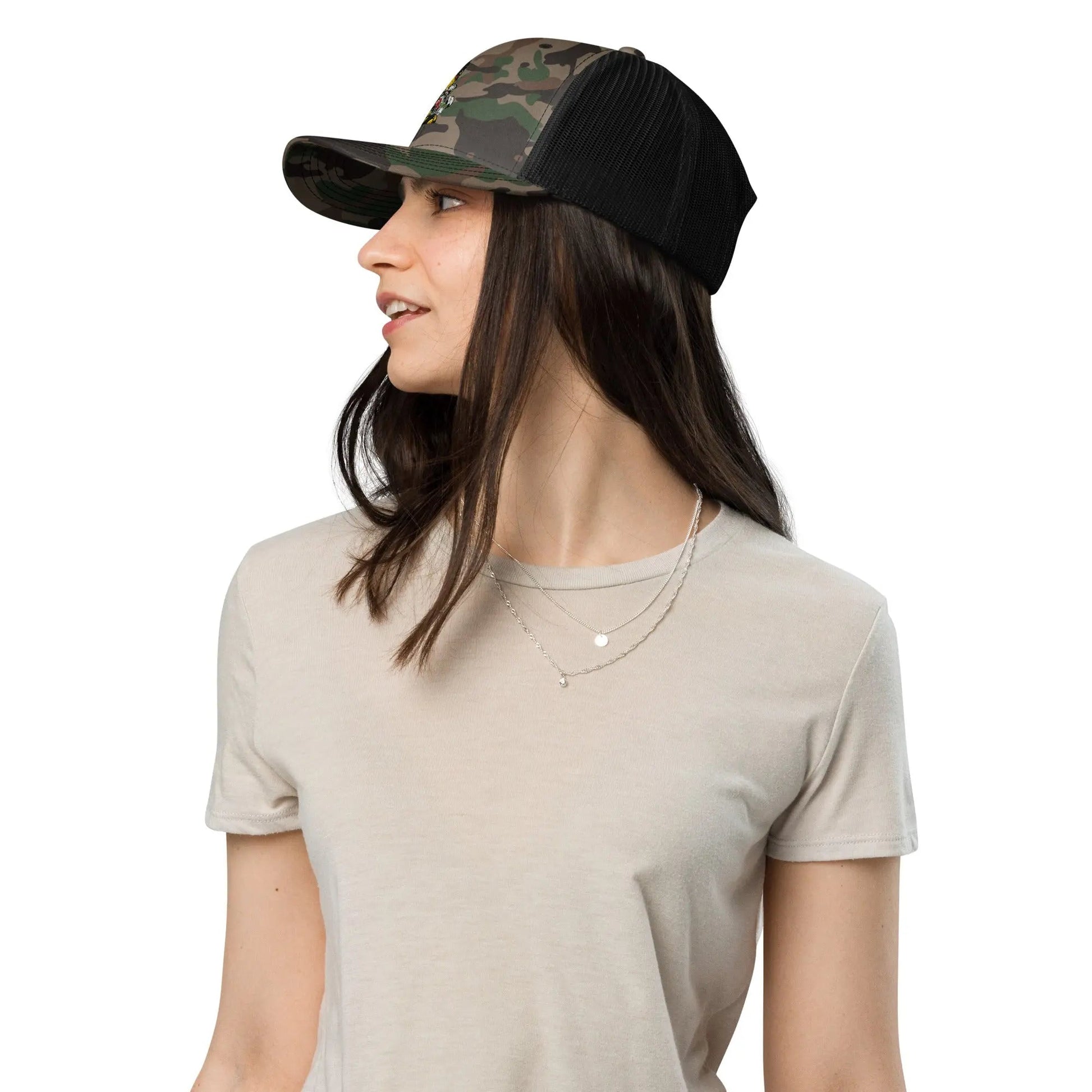 Beesmoove go to war Camouflage trucker hat - Beesmoove