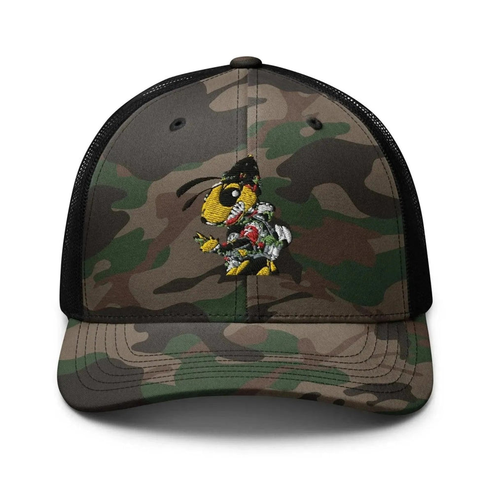 Beesmoove go to war Camouflage trucker hat - Beesmoove